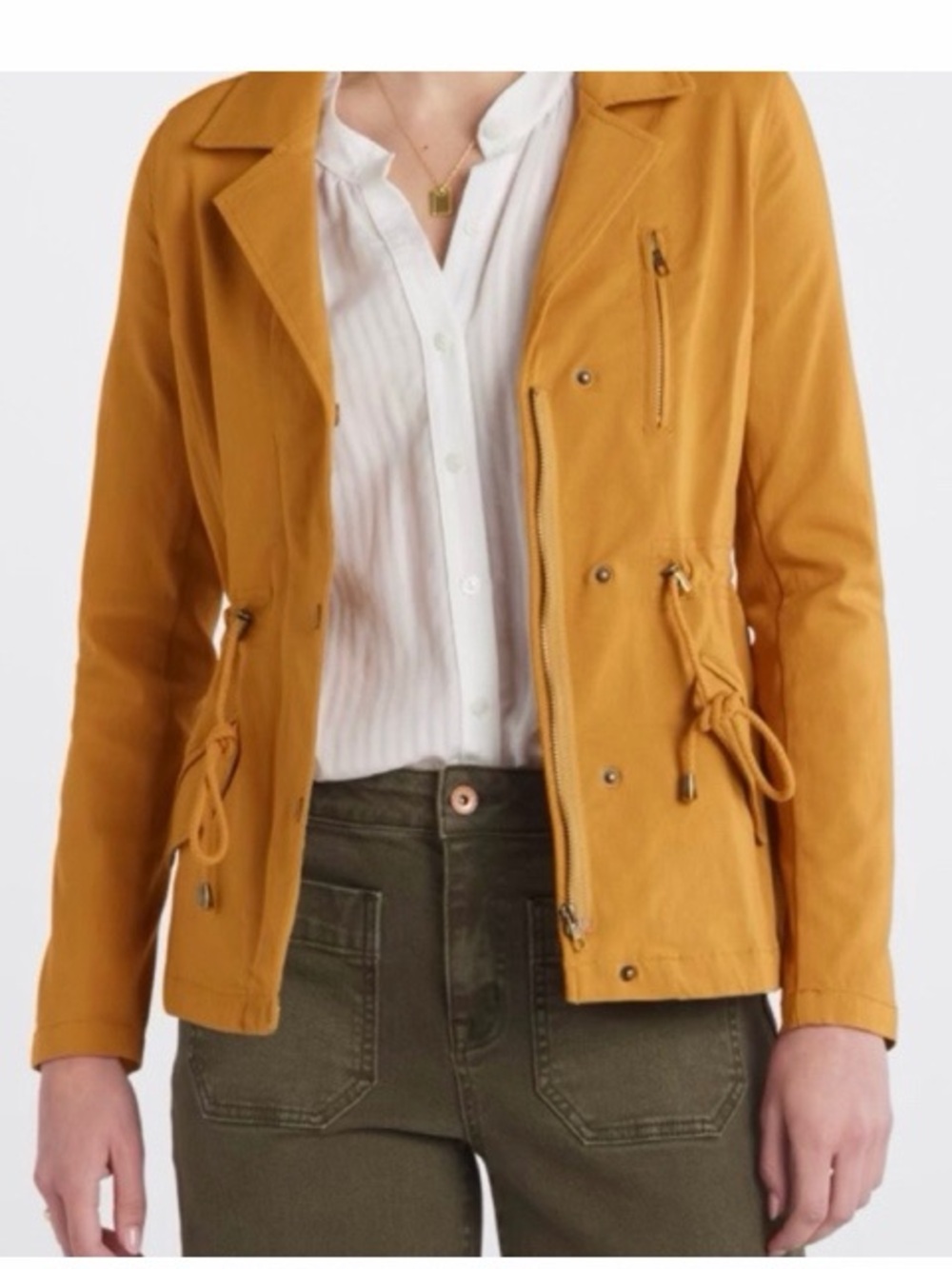 Eden‎ Society Antsla Utility Jacket In Mustard